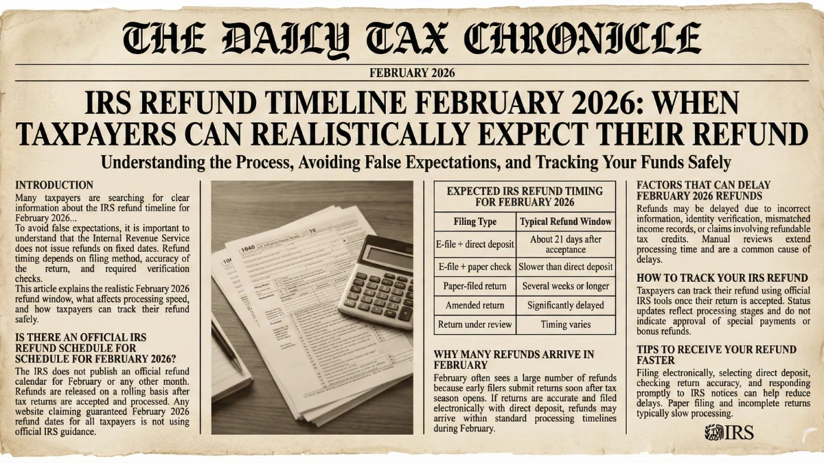 irs-refund-timeline-february-2026